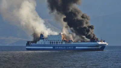 Euroferry Olympia: Βρέθηκε ακόμη ένας απανθρακωμένος - Ήταν ανάμεσα στους αγνοούμενους