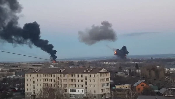Ξεκίνησε η ρωσική εισβολή στην Ουκρανία - Εκρήξεις στο Κίεβο και σε άλλες πόλεις