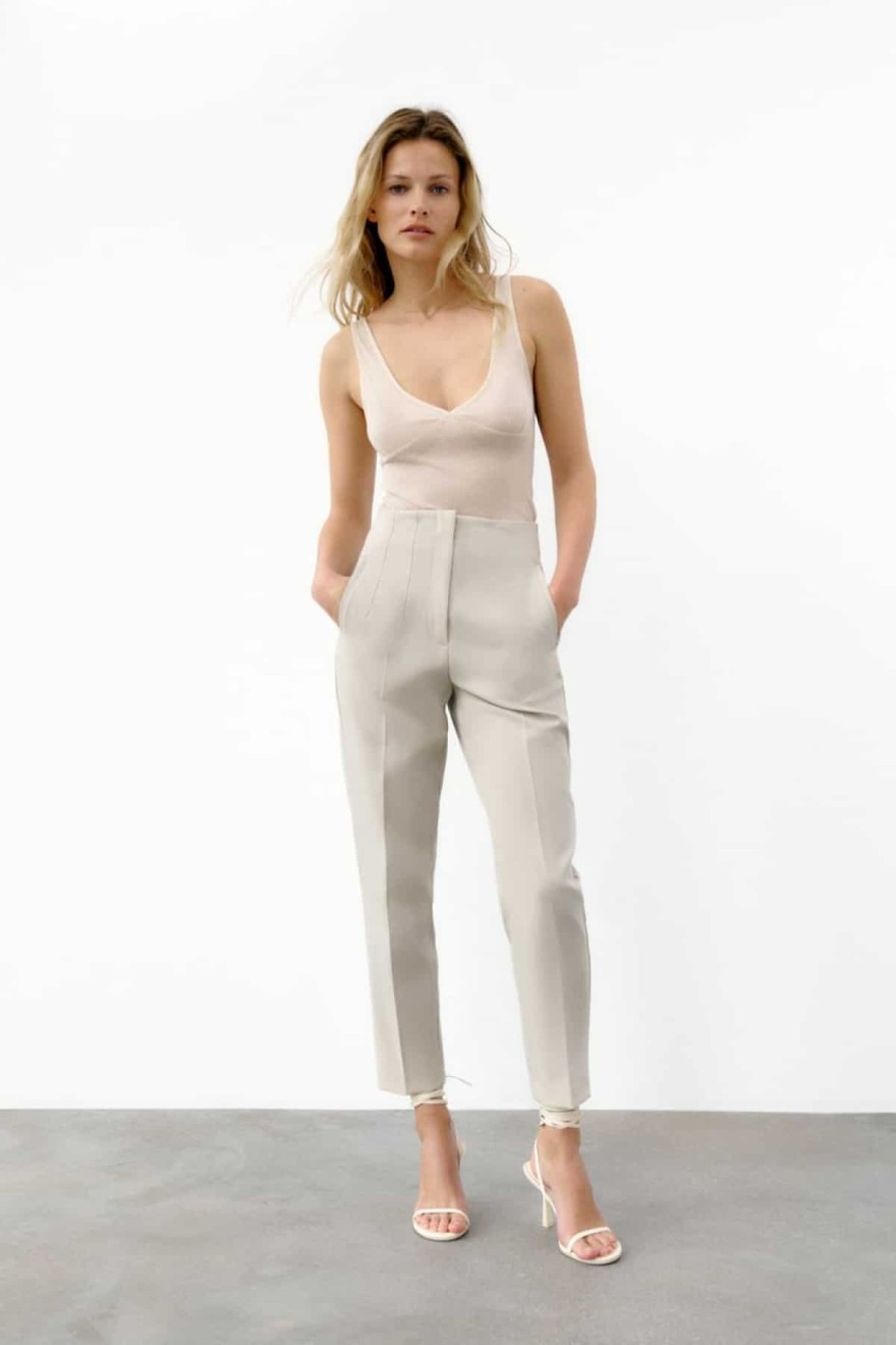 ZARA ΨΗΛΟΜΕΣΟ ΠΑΝΤΕΛΟΝΙ ΜΠΛΕ