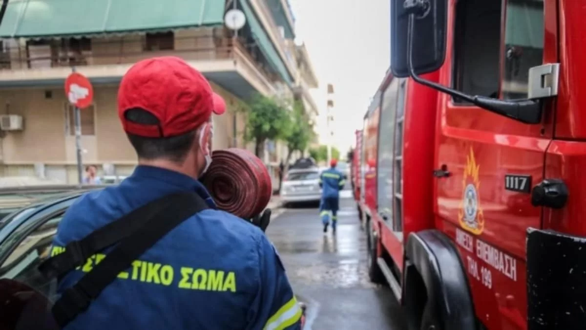 Φωτιά στην Τανάγρα Βοιωτίας