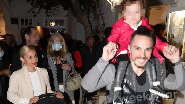 "Την έβαψε" για τα καλά η μικρή Λένια - Το ξεκαρδιστικό στιγμιότυπο με την κόρη του Λευτέρη Πετρούνια