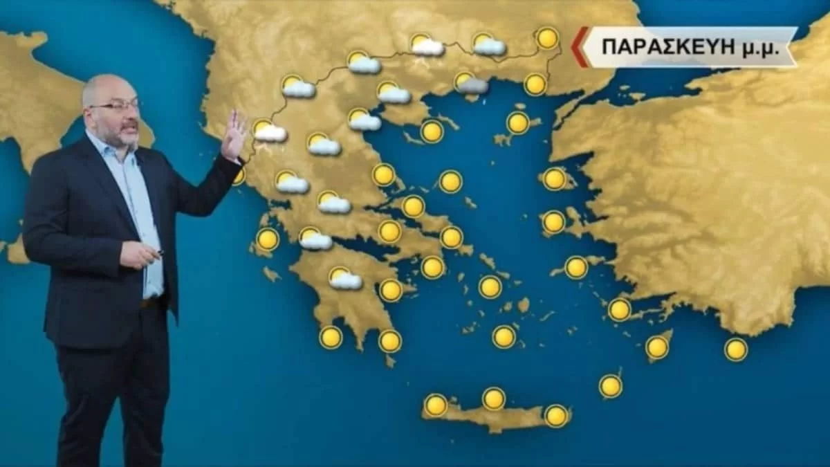 Βροχές αλλά ζέστη το Σαββατοκύριακο - Ο Σάκης Αρναούτογλου προειδοποιεί για τον καιρό