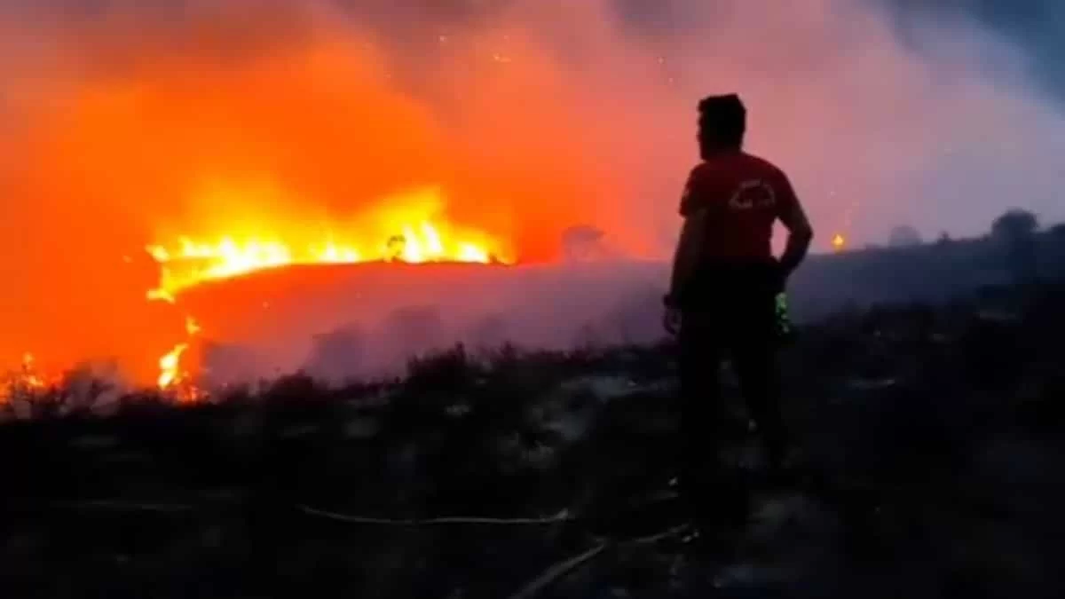 Φωτιά τώρα στο Σερνικάκι Άμφισσας