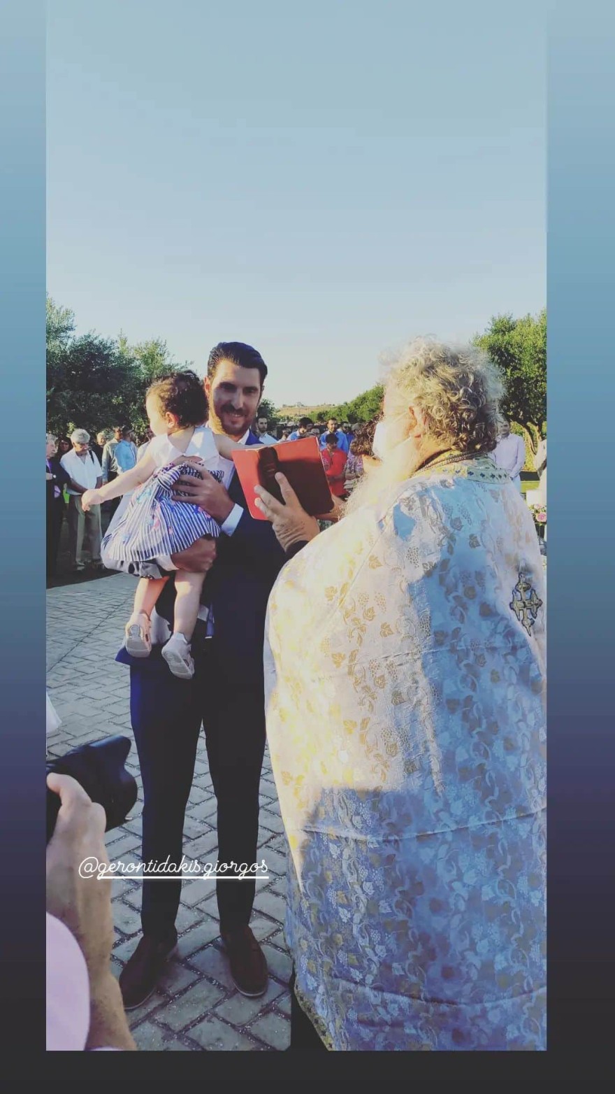 Γιώργος Γεροντιδάκης νονός