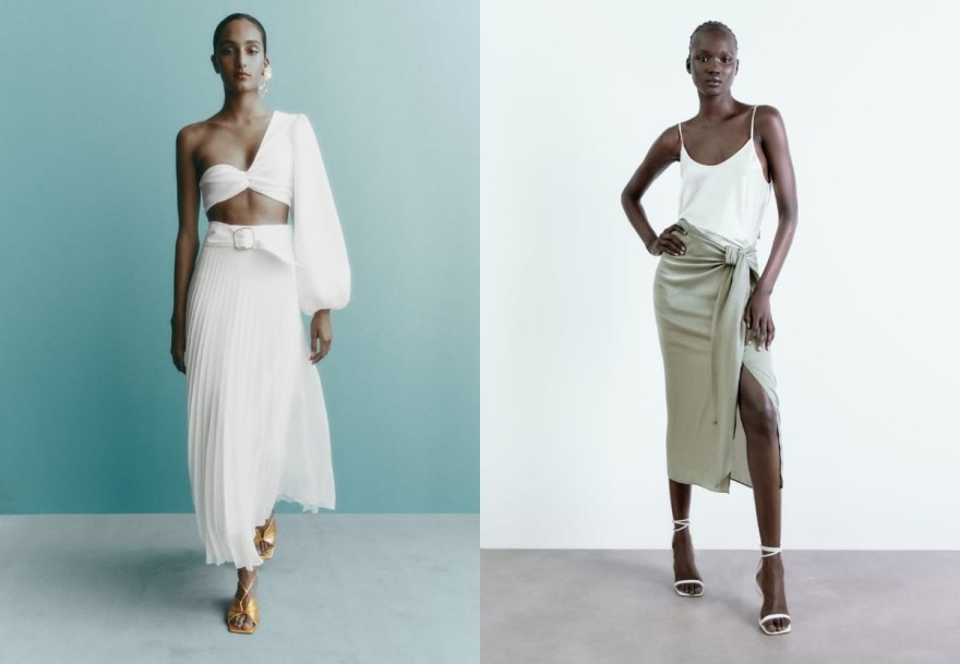 Zara φούστες