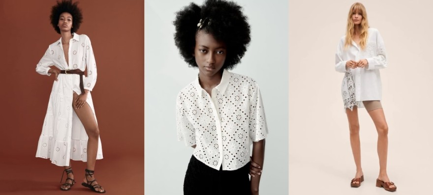 Ρούχα Zara και Mango