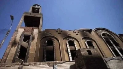 Τραγωδία στην Αίγυπτο - Πάνω από 30 νεκρούς από φωτιά σε εκκλησία
