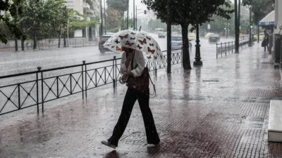 Καιρός (31/8): Βροχές και καταιγίδες από το μεσημέρι - Ποιες περιοχές θα επηρεαστούν