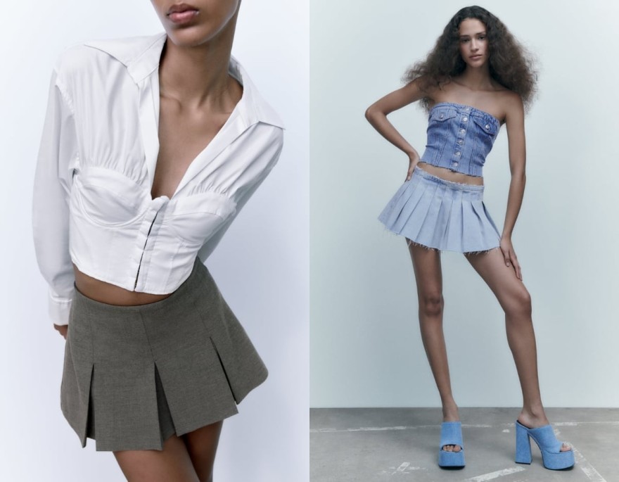 Zara φούστες