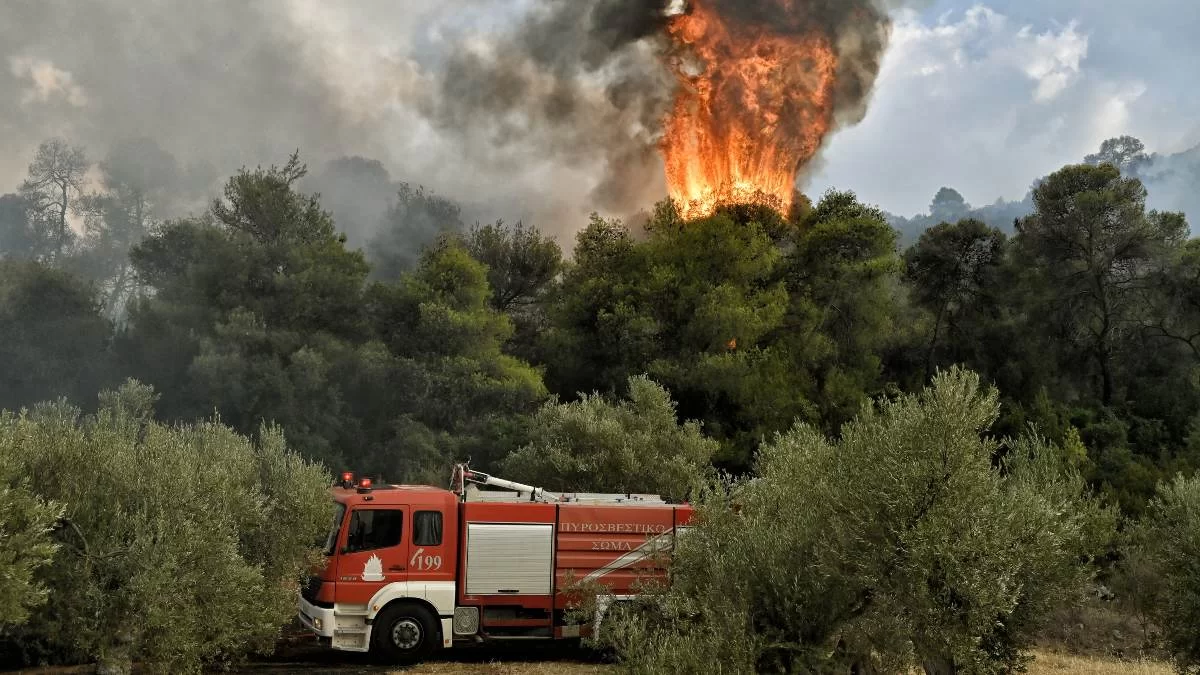 Φωτιά τώρα στο Γραμματικό