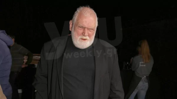 Η τελευταία δημόσια εμφάνιση του Κώστα Καζάκου έναν χρόνο πριν φύγει από τη ζωή - Αποκλειστικές φωτογραφίες