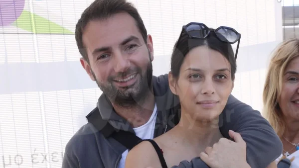 Εξιτήριο για την Άννα Μπεζάν και τη νεογέννητη κόρη της - Στο πλευρό της ο Δημήτρης με την Χριστίνα Παππά