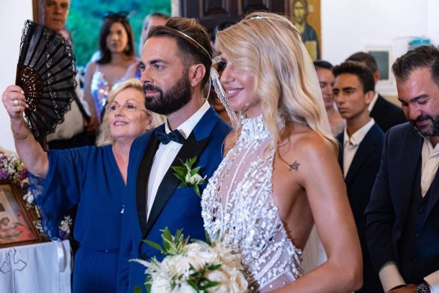 Αδημοσίευτες φωτογραφίες από τον γάμο του Ηλία Βρεττού και της Αναστασίας Δεληγιάννη 2