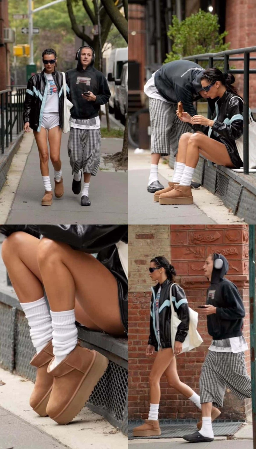 Bella Hadid UGG