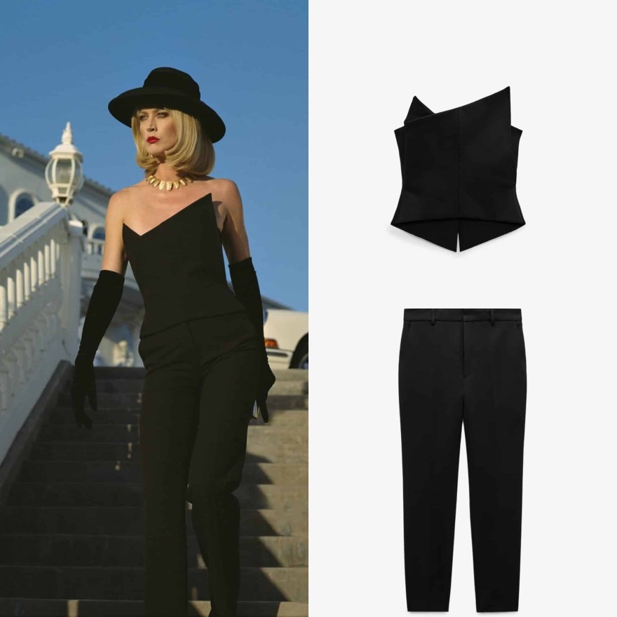Μαύρο σύνολο Zara
