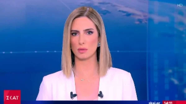 Πήρε τη σκυτάλη η Λένα Φλιτζάνη από την Εύα Αντωνοπούλου - Η πρώτη ημέρα στο δελτίο ειδήσεων του ΣΚΑΪ