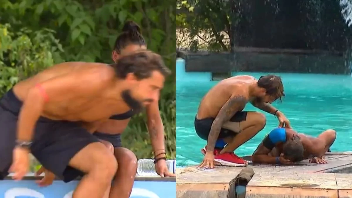 Survivor all star: Σοβαρός τραυματισμός για το Μάριο Πρίαμο στο κεφάλι - Διεκόπη ο αγώνας