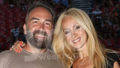 «Ο πιο γλυκός, τρυφερός, ηθικός, αγαπησιάρης...» - Οι ευχές της Ναταλί Κακκαβά που στάζουν μέλι για τα γενέθλια του Γρηγόρη Γκουντάρα