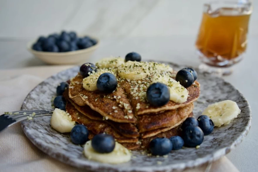 Συνταγή για pancakes ολικής αλέσεως