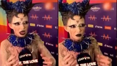 Eurovision 2024: Έκρηξη από το Bambie Thug λίγο μετά τον τελικό μπροστά στις κάμερες - «Να πάνε να γ@μηθ@@ν, δεν με...»