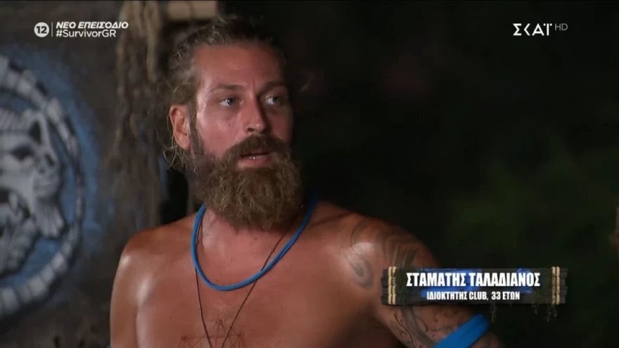 Survivor - Σταμάτης Ταλαδιανός - Υποψήφιος