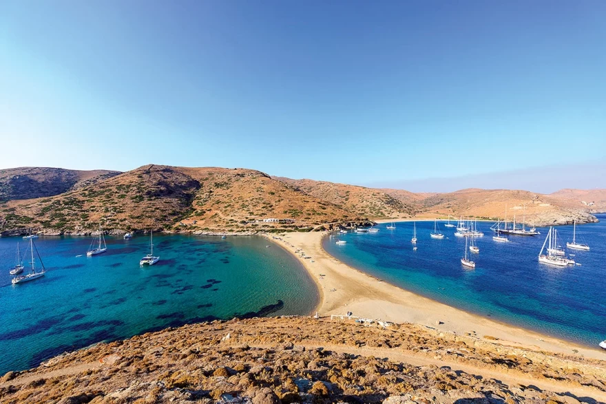  Κολώνα παραλία Κύθνος