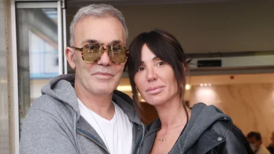 Λελέ Γκόφα: Στο νοσοκομείο η σύντροφος του Στέλιου Ρόκκου - Στο πλευρό της ο τραγουδιστής