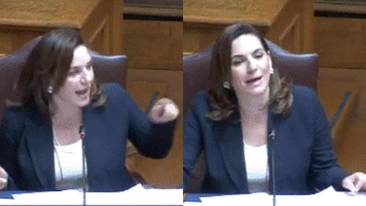 Όλγα Κεφαλογιάννη: Θερμό επεισόδιο στη συνεδρίαση της Βουλής - «Αι στο διάολο» με την Υπουργό να γίνεται έξαλλη