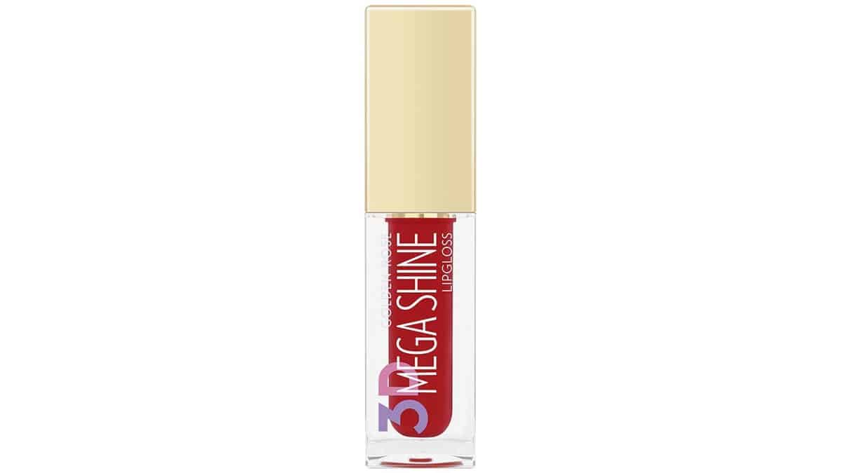 Lipgloss, 3D Mega Shine Lipgloss No 113, Golden Rose (londessa.gr)