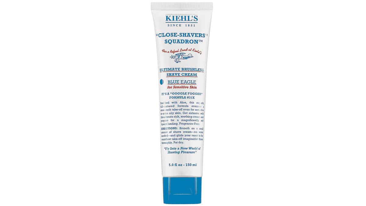 Κρέμα ξυρίσματος με Aloe, Ultimate Brushless Shave Cream, Blue Eagle, Kiehl's