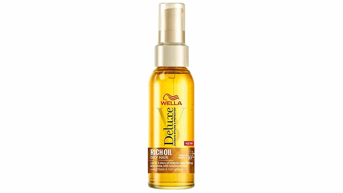 Λάδι μαλλιών για ενυδάτωση & λάμψη, Deluxe, Rich Oil Dry Hair, Wella