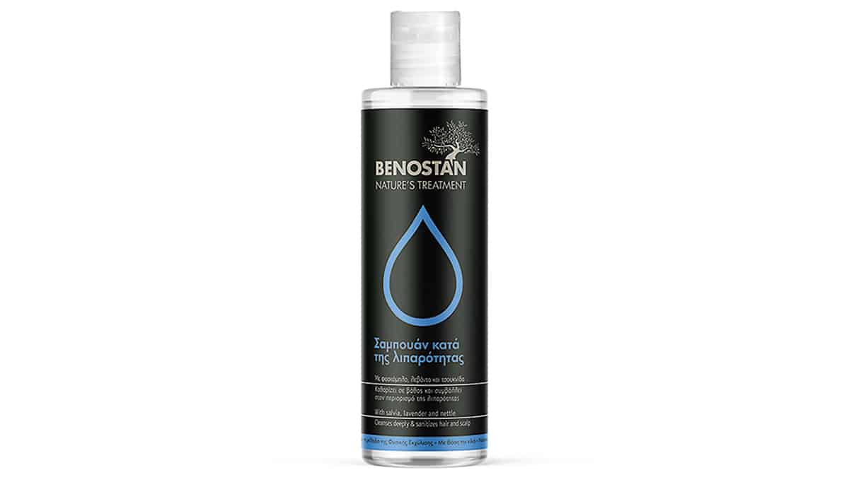 Σαμπουάν κατά της λιπαρότητας, Nature’s Treatment, Benostan, €7,80 (στα Φαρμακεία)
