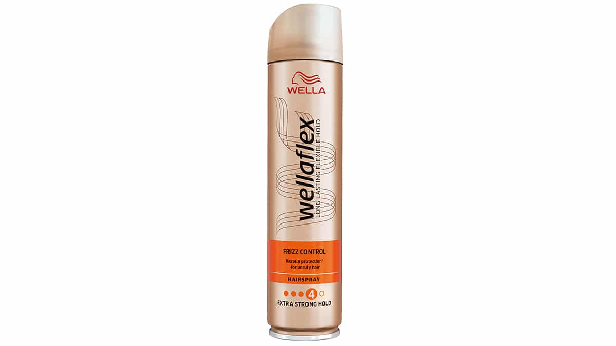 Σπρέι που τιθασεύει το φριζάρισμα, Wellaflex, Frizz Control Hairspray, Extra Stong Hold, Wella