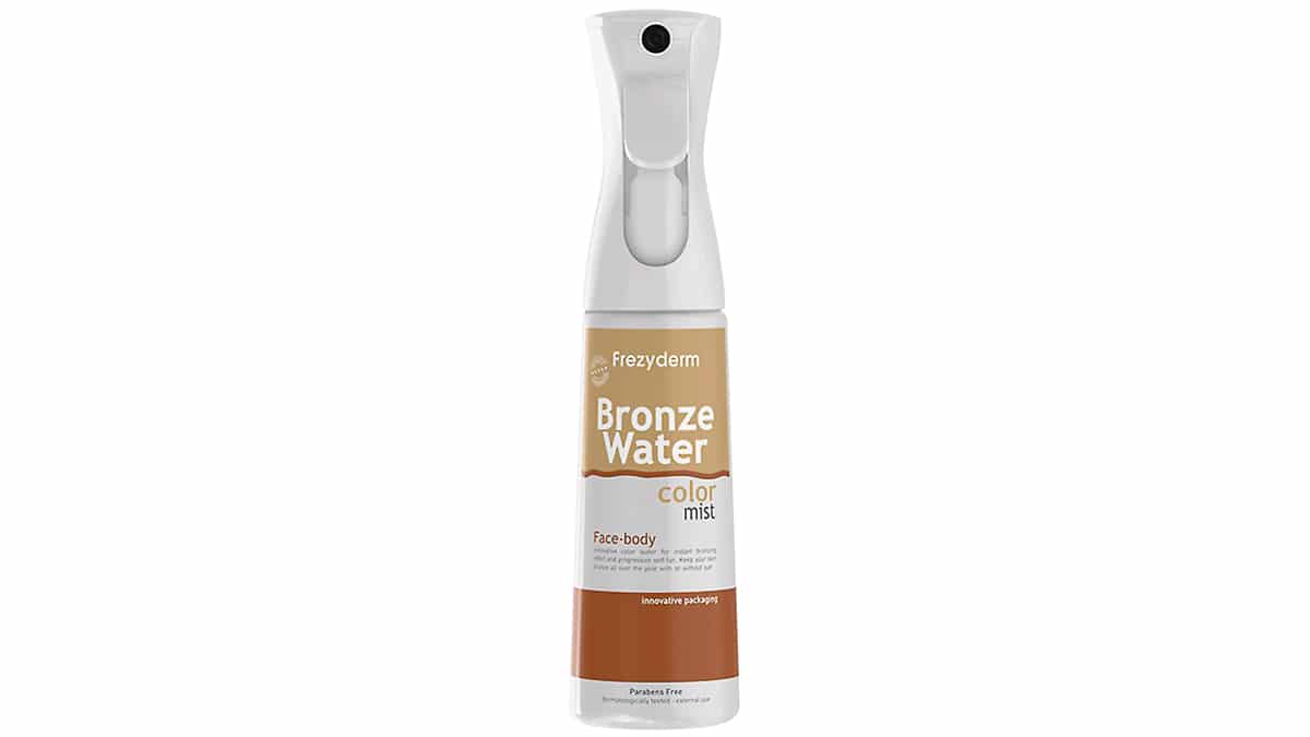 Αυτομαυριστικό σπρέι mist, Bronze Water, Color Mist, Face-Body, Frezyderm  (στα Φαρμακεία)