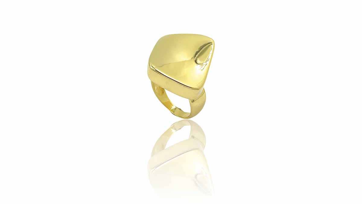 Δαχτυλίδι χρυσό Κ14, Kanakis Jewels and Watches - www.kanakis-jewels.gr