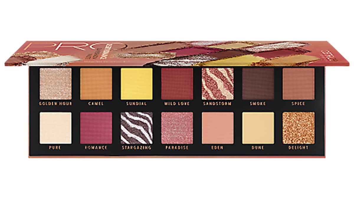 Παλέτα σκιών, Desert Romance, Slim Eyeshadow Palette, Catrice, €11,99