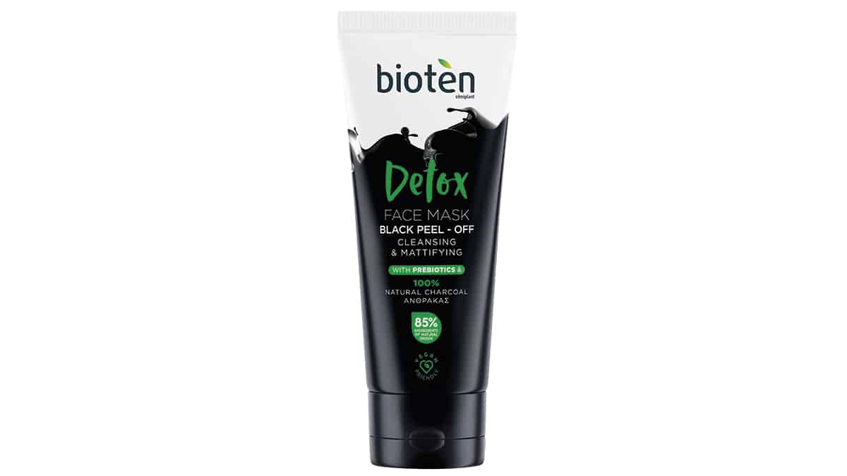 Υφασµάτινη µάσκα αποτοξίνωσης, SkinActive, Pure Charcoal, Black Sheet Mask, Garnier, €2,27