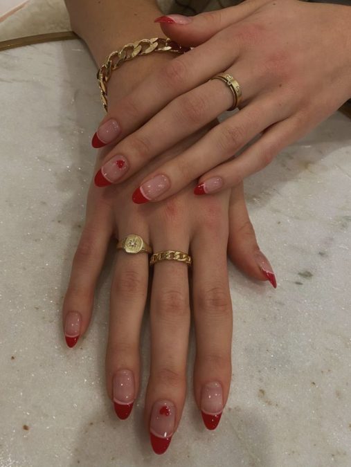 hearted nails