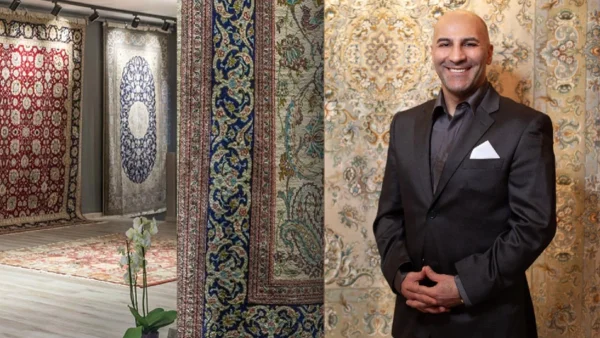 MOGADAM CARPETS: Η τέχνη των χειροποίητων χαλιών μέσα από τα μάτια του expert Αχιλλέα Μογαντάμ