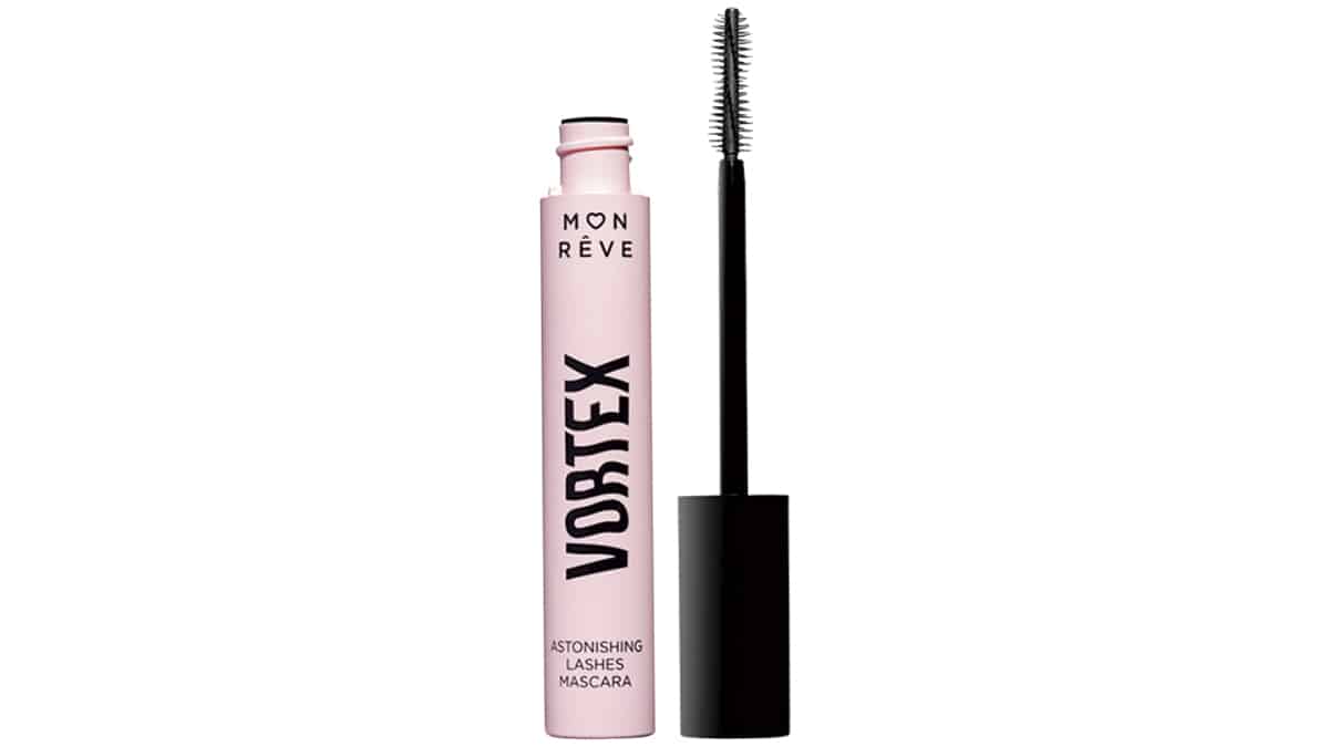 Μαύρη μάσκαρα για έντονο όγκο & διαχωρισμό, Vortex Mascara No 01, Mon Rêve, €6,95