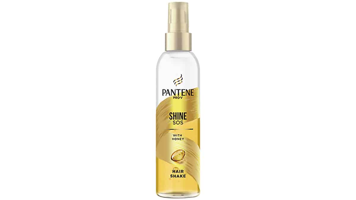 Σπρέι μαλλιών που δεν ξεβγάζεται για λάμψη, Shine SOS with Honey, Hair Shake, Pantene Pro-V, €5,97