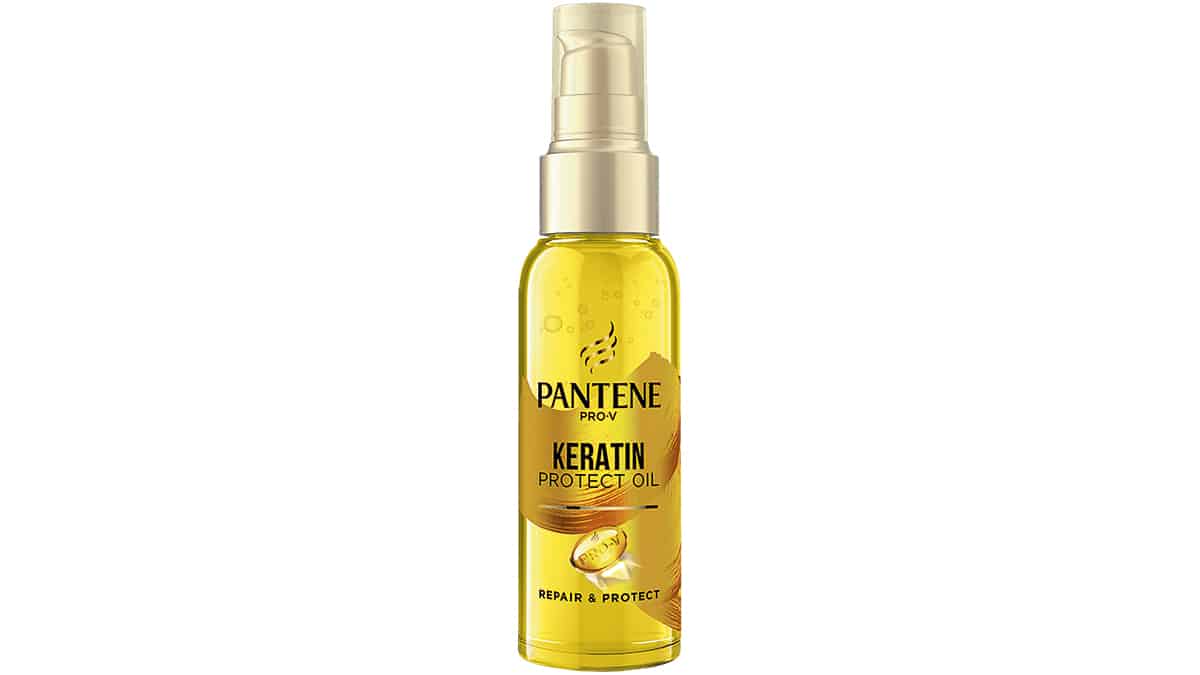 Ξηρό λάδι μαλλιών για λάμψη, Keratin Protect Oil, Pantene Pro-V, €5,94