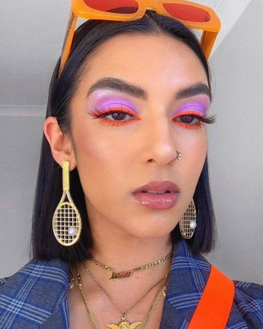 sunset makeup