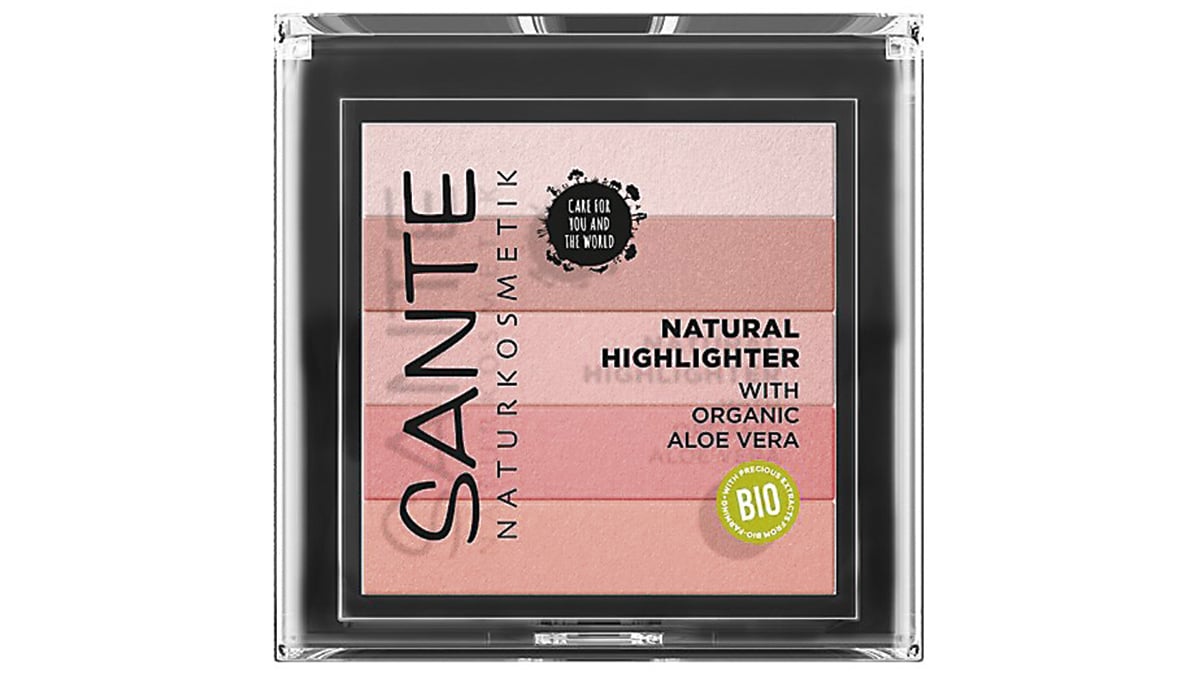 Πούδρα για λάμψη, Natural Highlighter with organic Aloe Vera No 1, Sante Naturkosmetik, €15,40 (bioleon.gr)