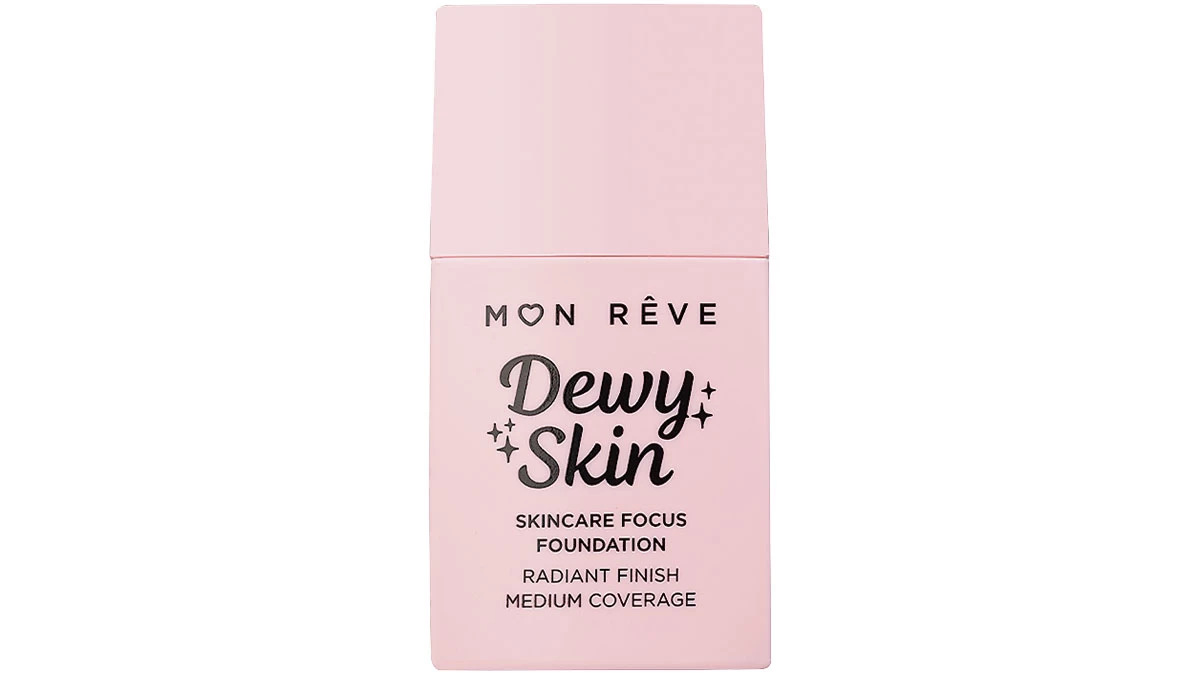 Υγρό makeup, Dewy Skin, Skincare Focus Foundation 11C, Radiant Finish Medium Coverage, Mon Rêve, €9,50