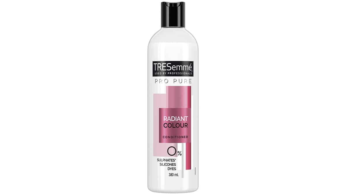 Conditioner για βαμμένα μαλλιά, που ενισχύει το χρώμα τους, Radiant Colour, TRESemmé, €7,50