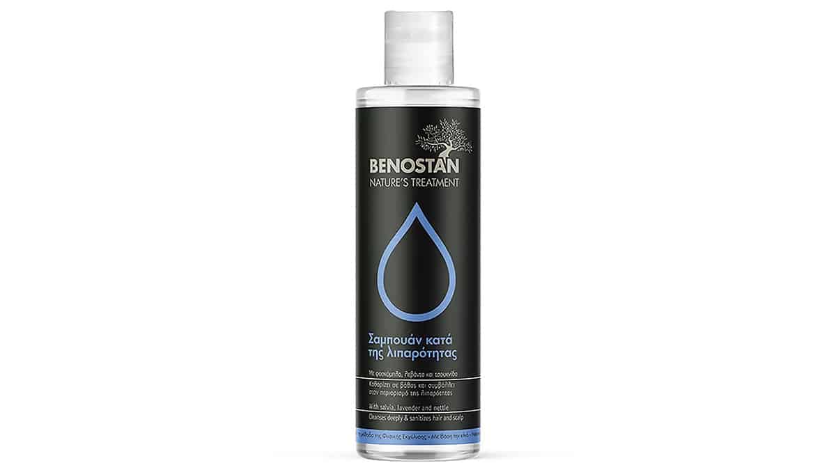 Σαμπουάν κατά της λιπαρότητας, Nature's Treatment, Benostan, €8,30 (στα Φαρμακεία)