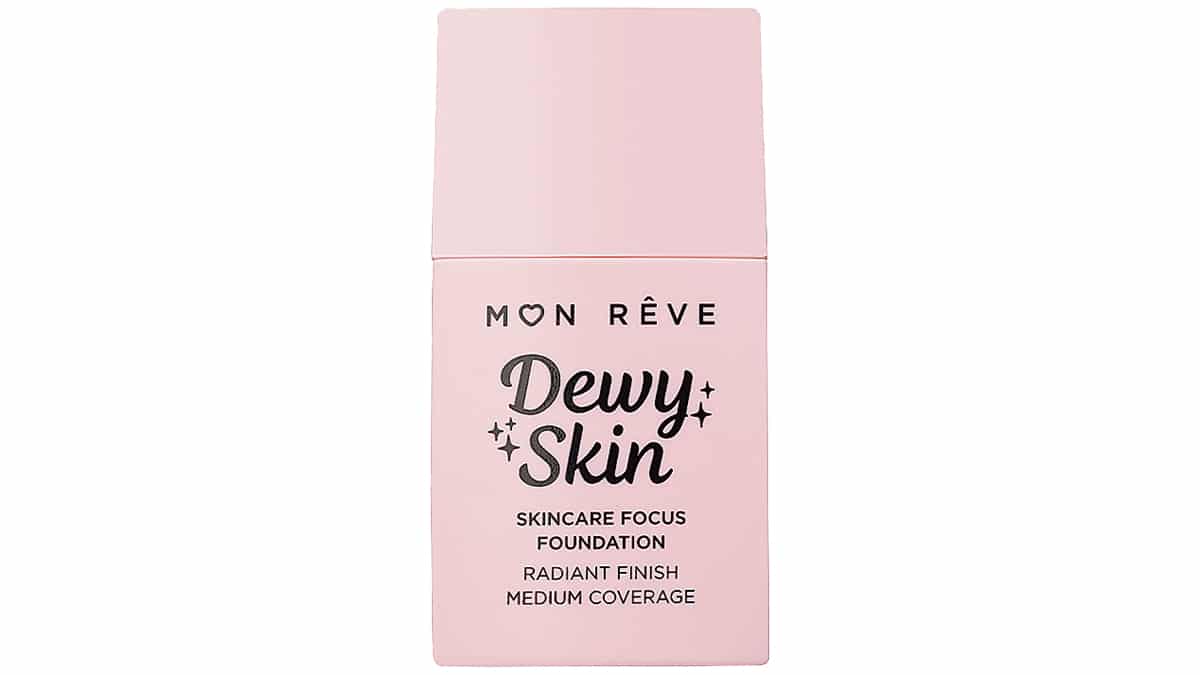 Υγρό makeup για λαμπερό τελείωμα, Dewy Skin, Skincare Focus Foundation No 01, Radiant Finish, Mon Rêve, €9,50