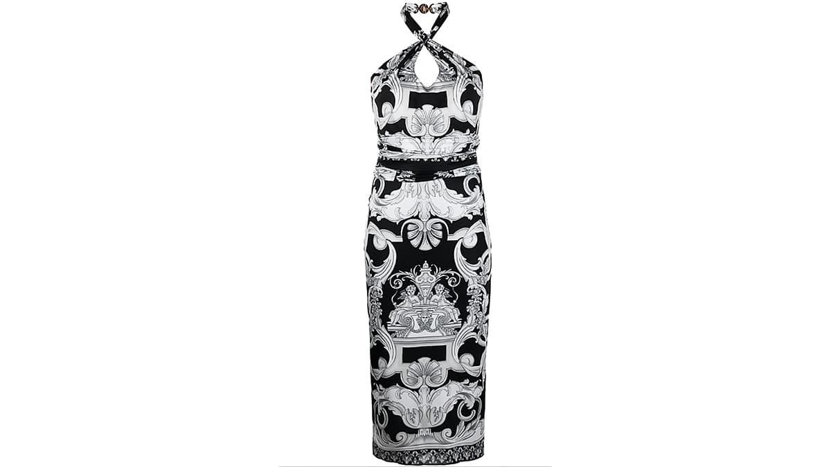 Φόρεμα, Versace, farfetch.com