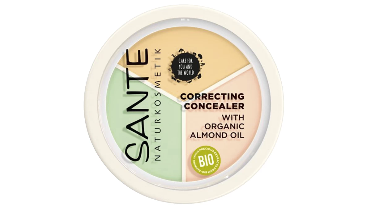 Διορθωτικό conccealer, Correction Concealer with organic almond oil, Sante Naturkosmetik, €7 (bioleon.gr)